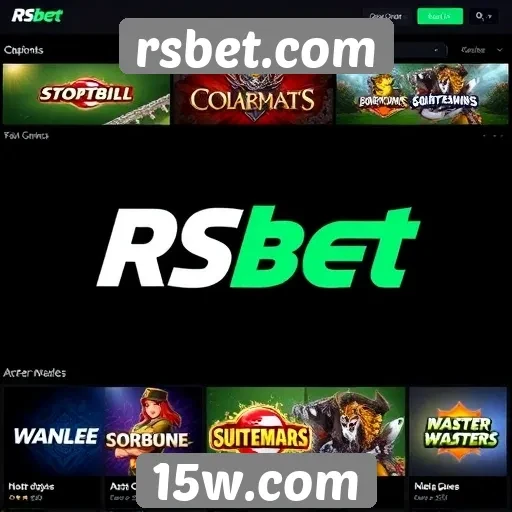 Diversidade de jogos disponíveis em rsbet.com